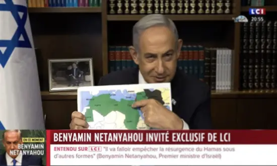 Benjamin Netanyahu affiche une carte qui agace le Maroc