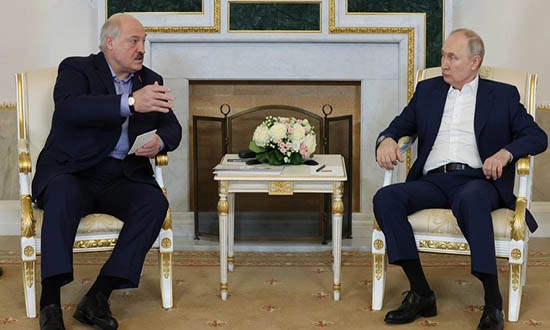 Loukachenko et Poutine