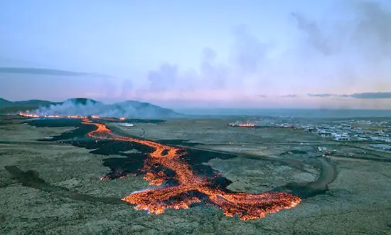 volcan en Islande